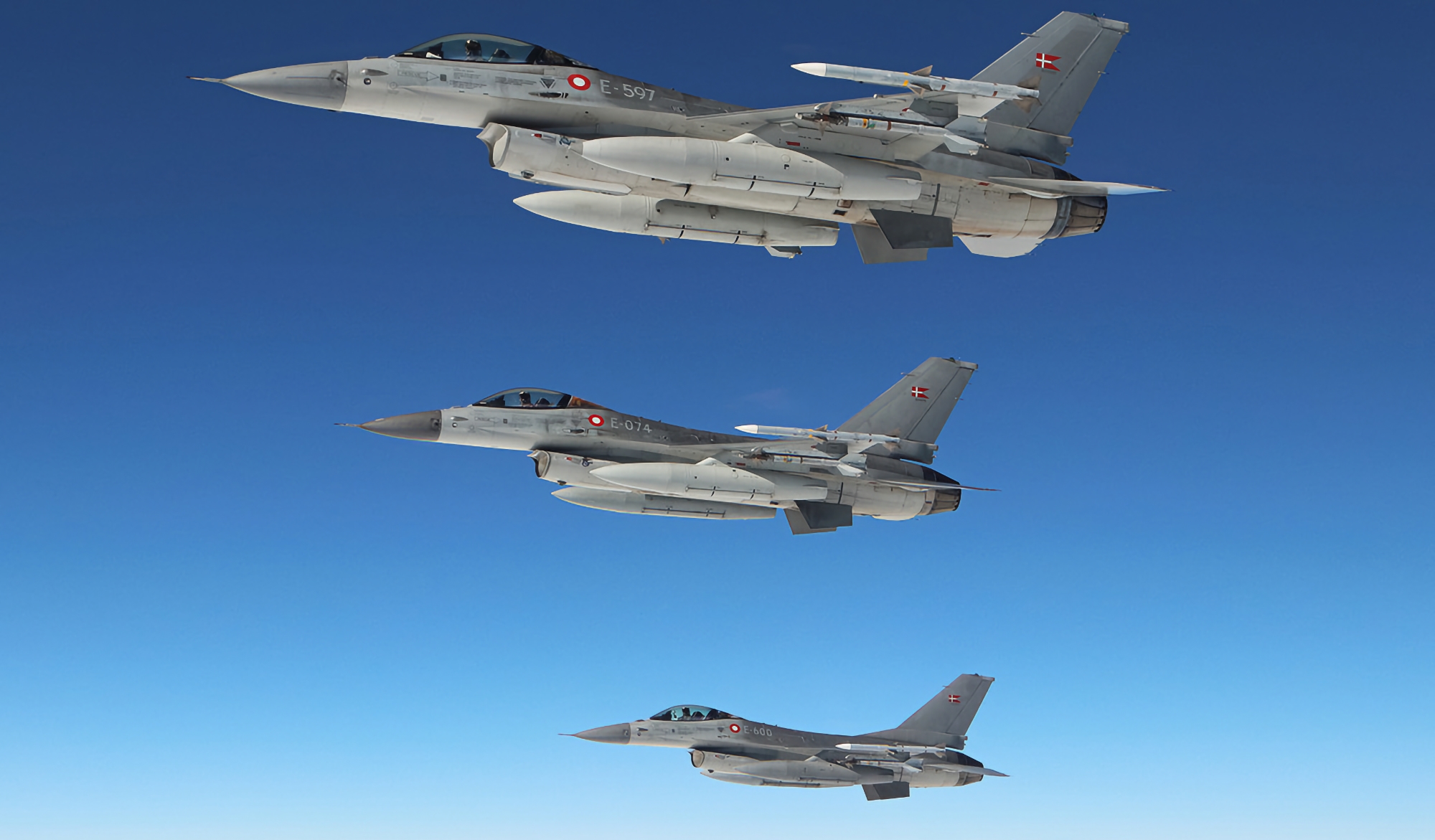 Дания передаст Украине первую партию истребителей F-16 Fighting Falcon на протяжении месяца