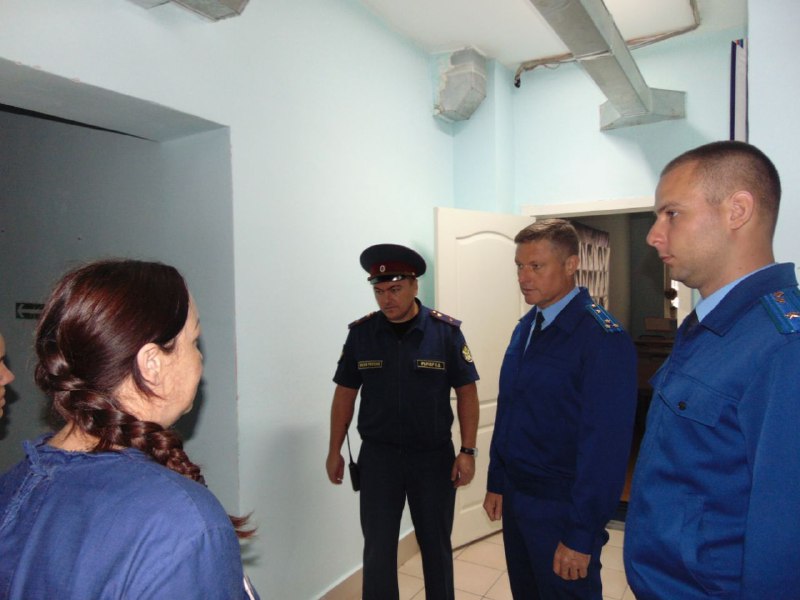 Зампрокурора области провел выездную проверку в ФКУ Следственный изолятор  1 УФСИН России по ЕАО
